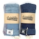 LH2004【SALE中!】ラハイナ インディゴ バスタオル【LAHAINA】送料無料