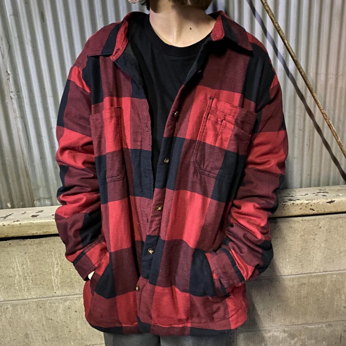 ビッグサイズ Carhartt カーハート チェックシャツジャケット メンズ