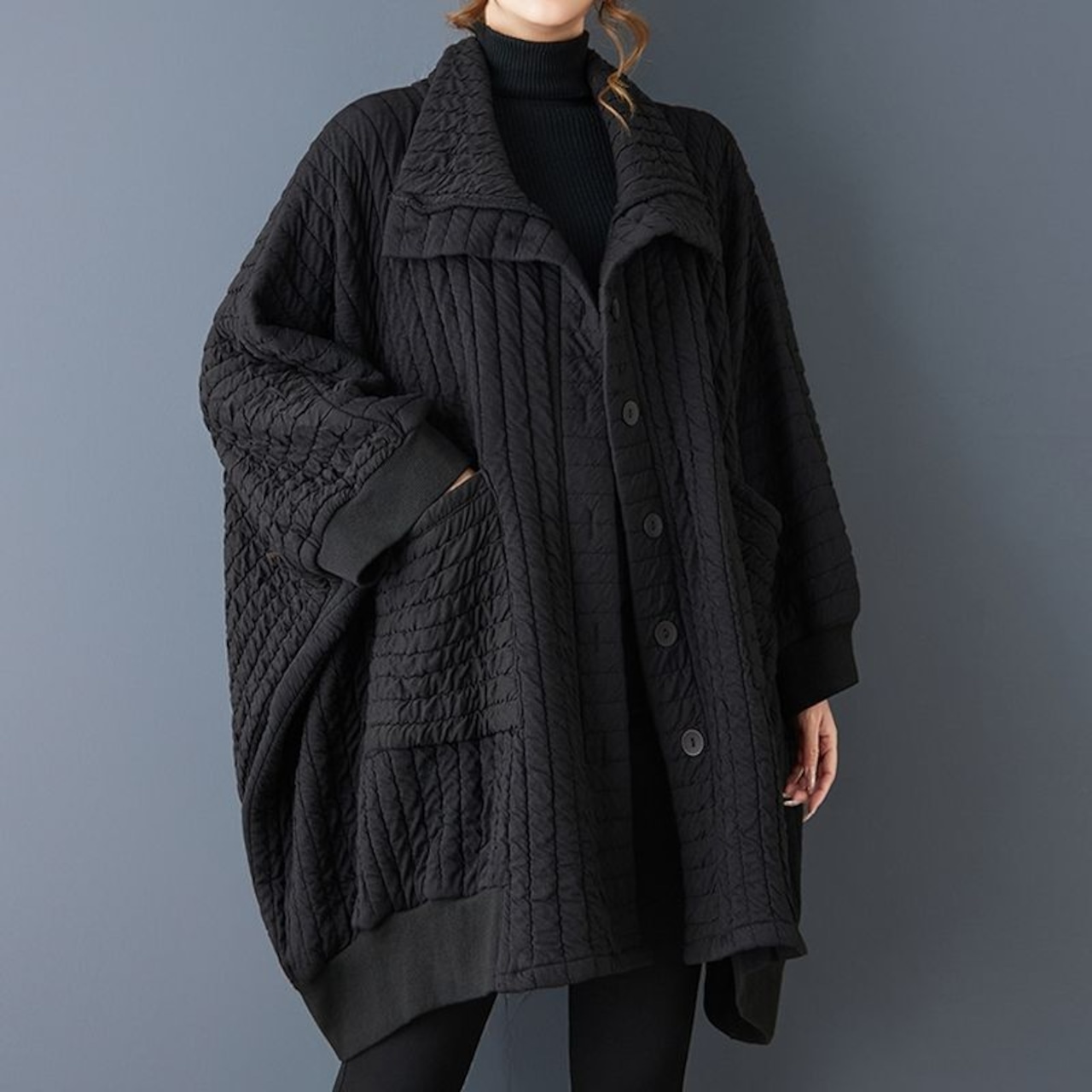 ボリューム キルト ジャケット 60067