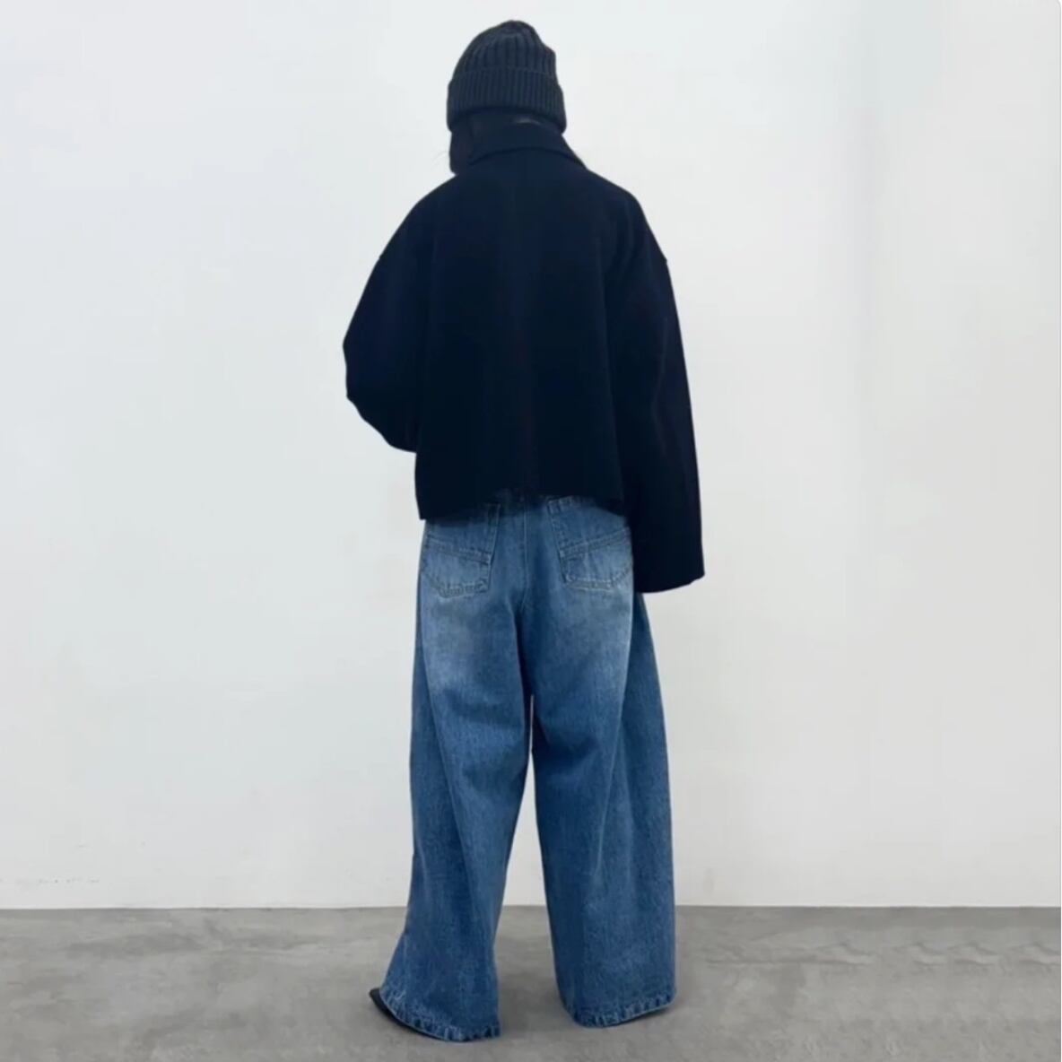 CYNICAL(シニカル)】SUPER100's Lambwool blend トグルショートコート