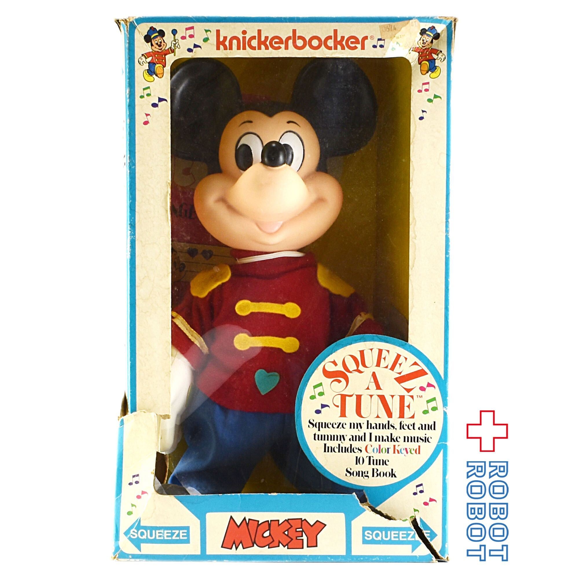 ニッカーボッカー ミッキーマウス スクイーズアチューン 人形 | ROBOTROBOT 