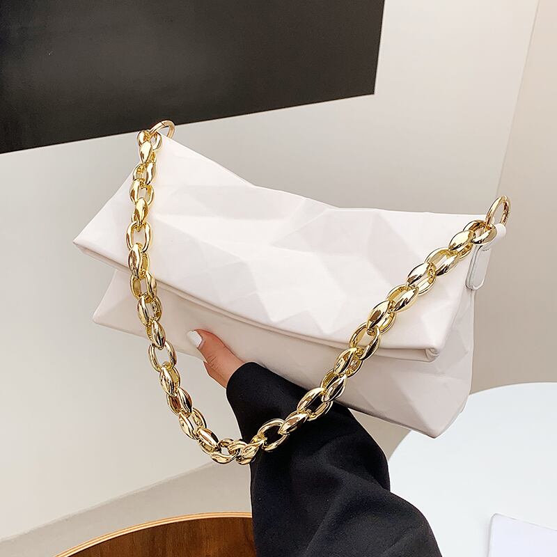 サマーチェーン 夏物 スクウェア メッセンジャーバッグ 手作りハンドバック34053119387