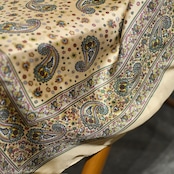 paisley pattern silk scarf