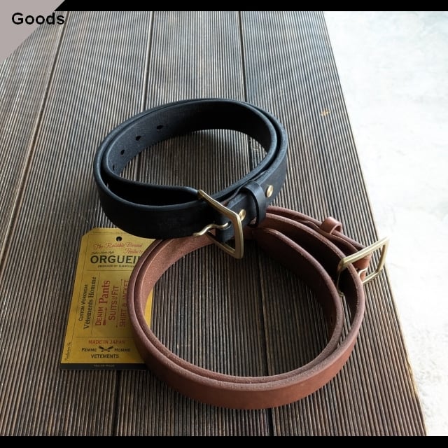 ラスト1点】Orgueil Oil Harness Belt / OR-7336 | C.COUNTLY ONLINE