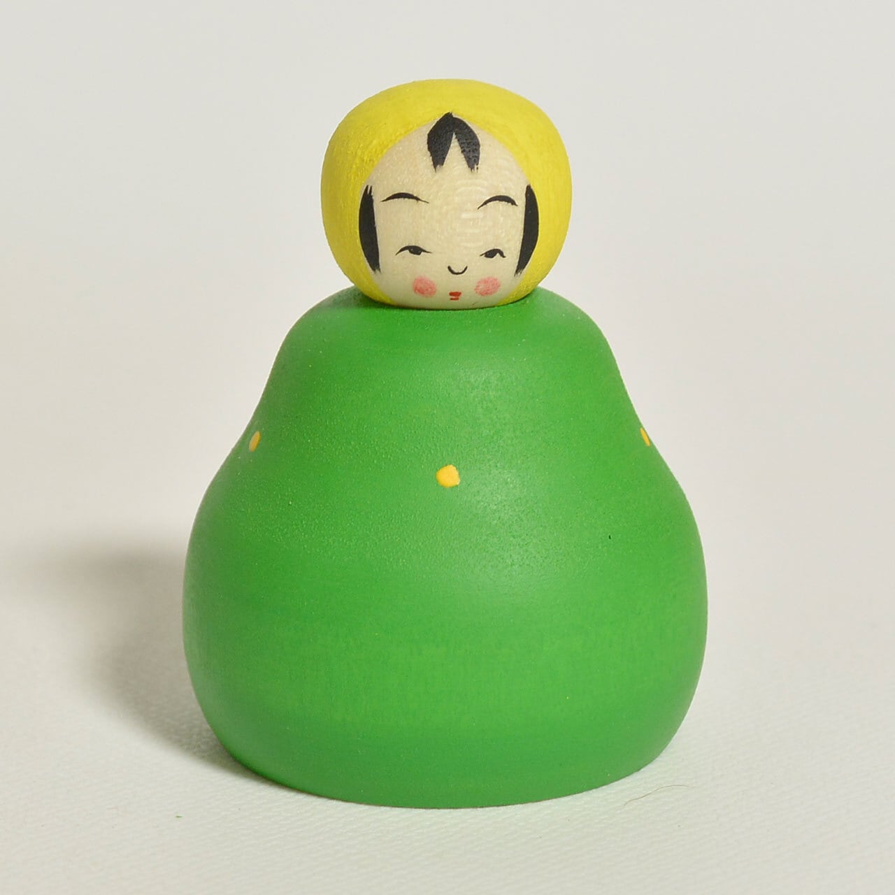 小寸こけし（ミニこけし） 約1寸 約3.5cm 鈴木明 工人（作並系）#2571