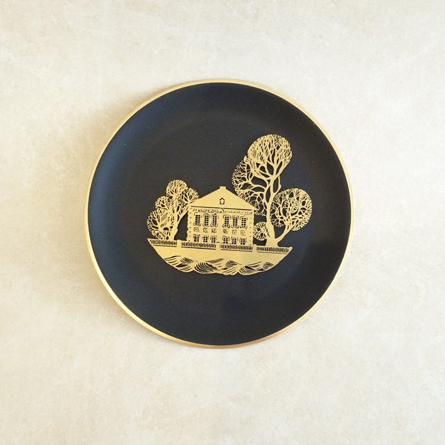 ソ連時代のメタル飾り皿