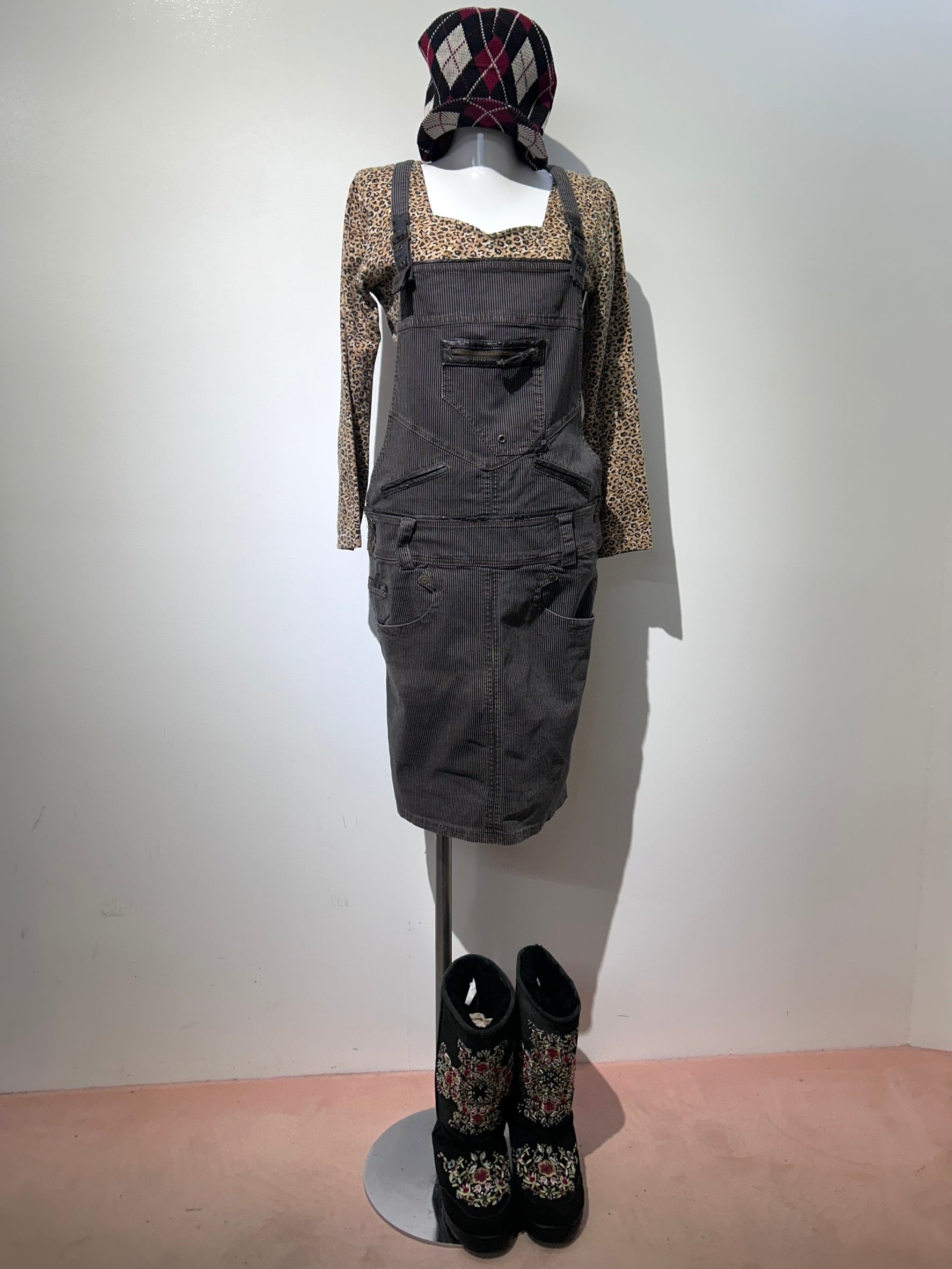 Salopette skirt