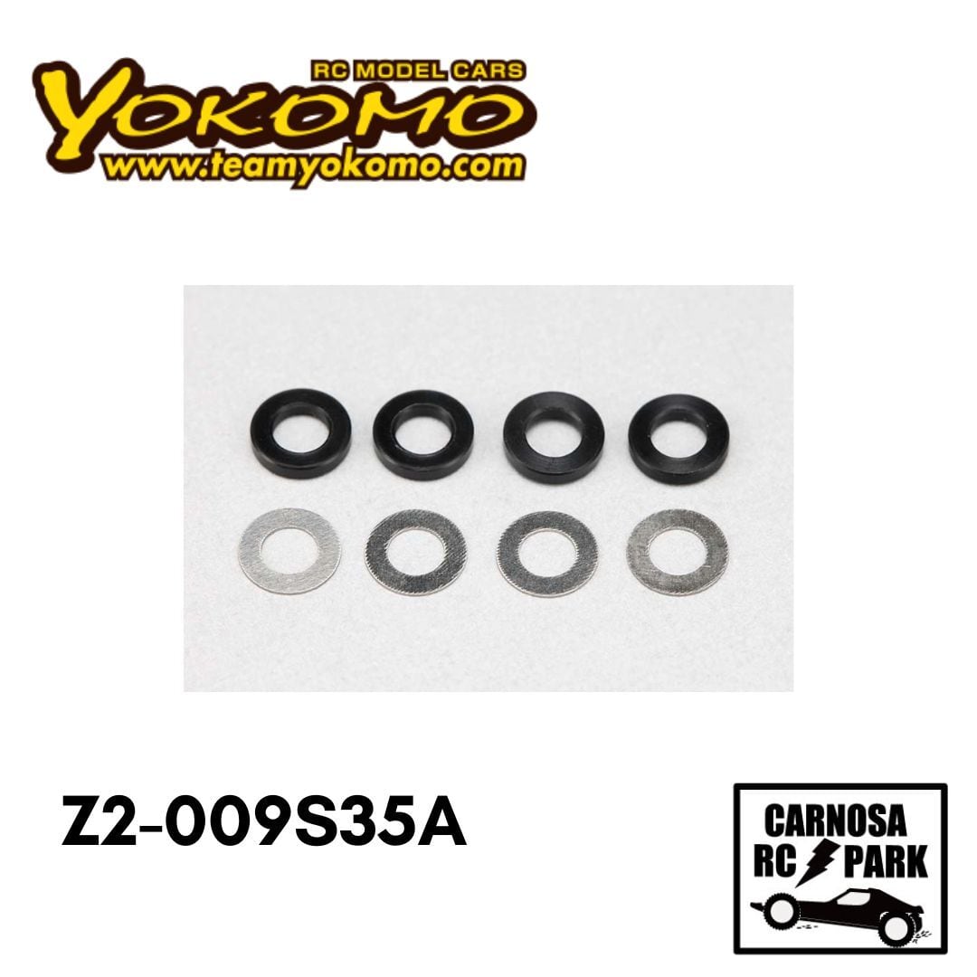 YOKOMO ヨコモ】YZ-2DTM3/CAL3用 Φ3.5mm スペーサーシム[Z2-009S35A