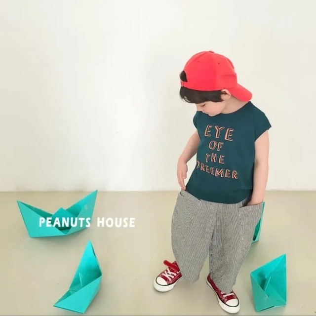 【即納】lettering sleeveless
