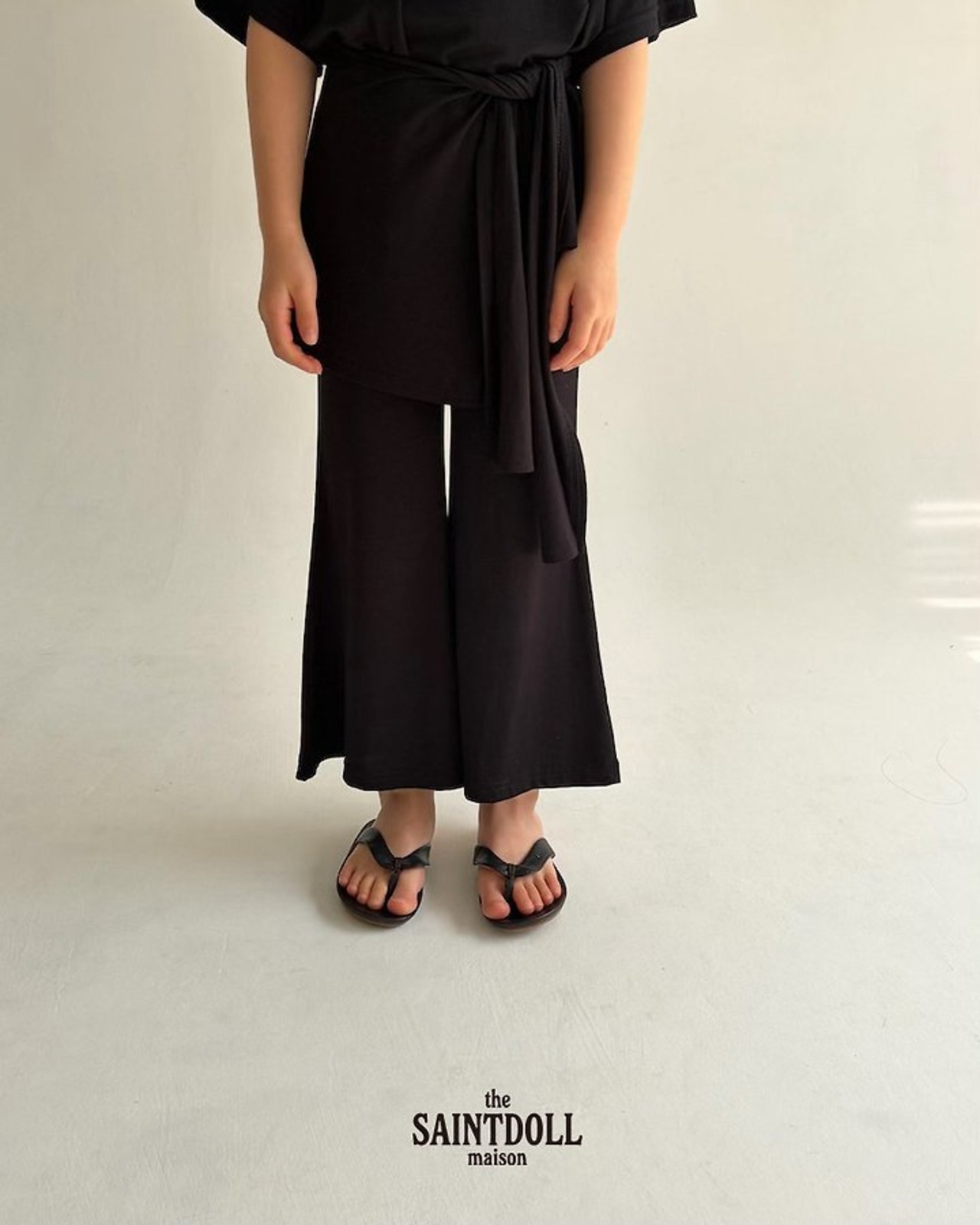 [SAINTDOLL] Flowy Bootcut Jeans (JS/JM/JL) / [세인트돌] 찰랑부츠컷팬츠 (JS/JM/JL)