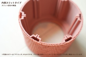 すらり鉢(3号サイズ)｜ミントブルー