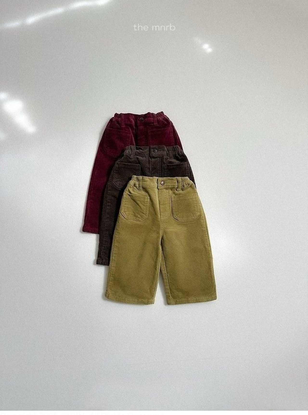 〖取寄〗韓国子供服 / 26winter / minirobe / キコポケットパンツ / キッズ *S~XL*