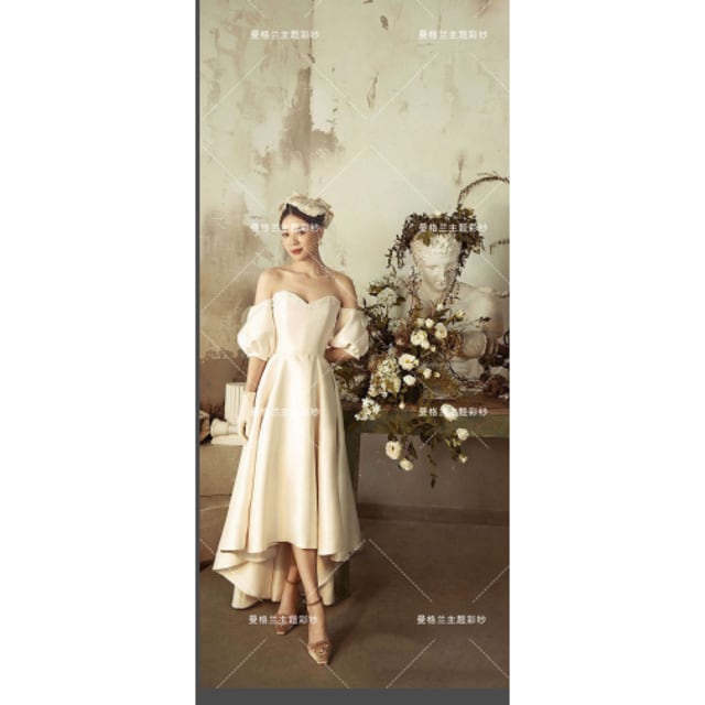 パーティードレス ブラック 取り外しオフショルダー ラッフルフリル  