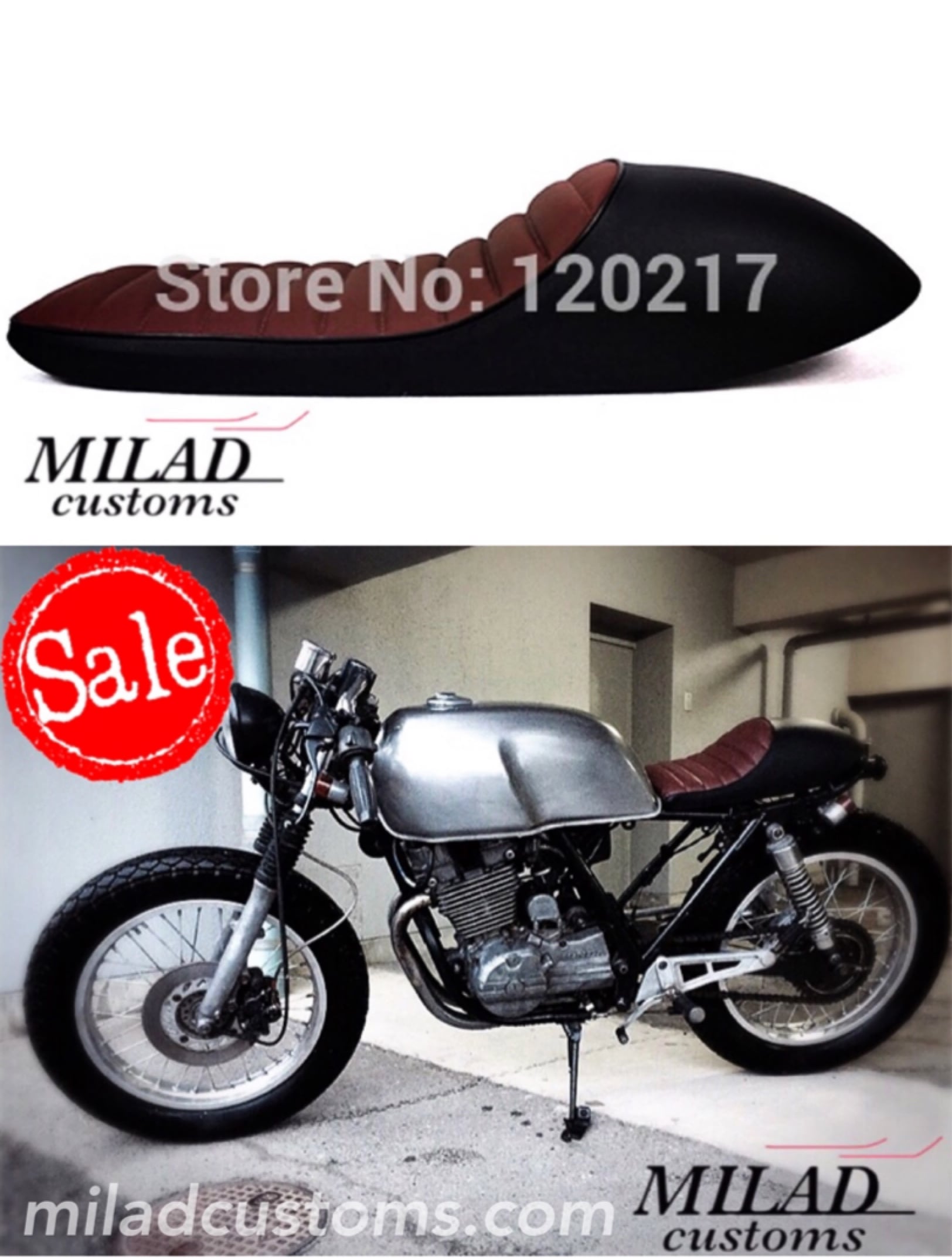 OSCAR（オスカー） 250TR シート カフェレーサー