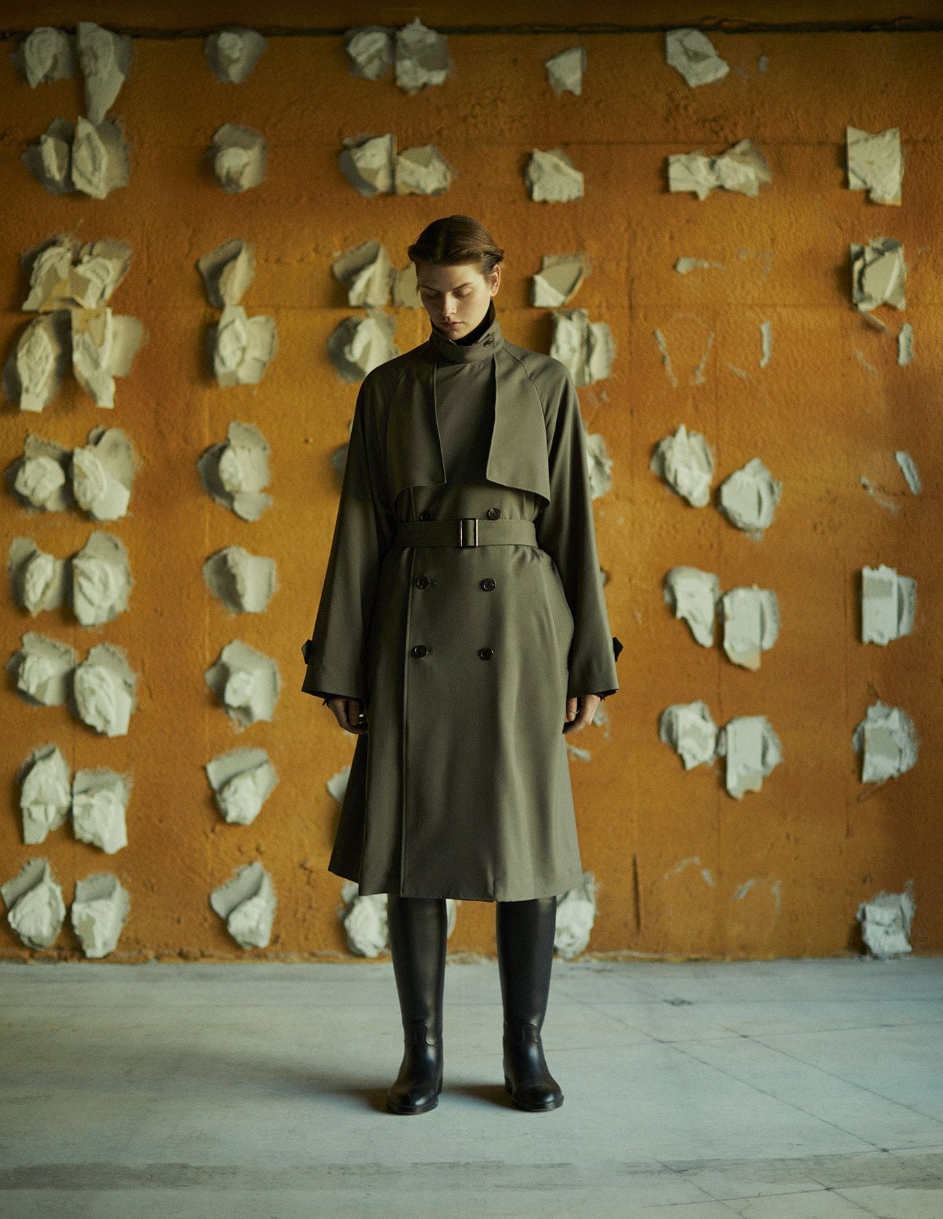 JUHA/OVERSIZED TRENCH COAT BROWN 4 | coper