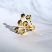 【即納】Orb Bouquet *PERIDOT* -anelli-