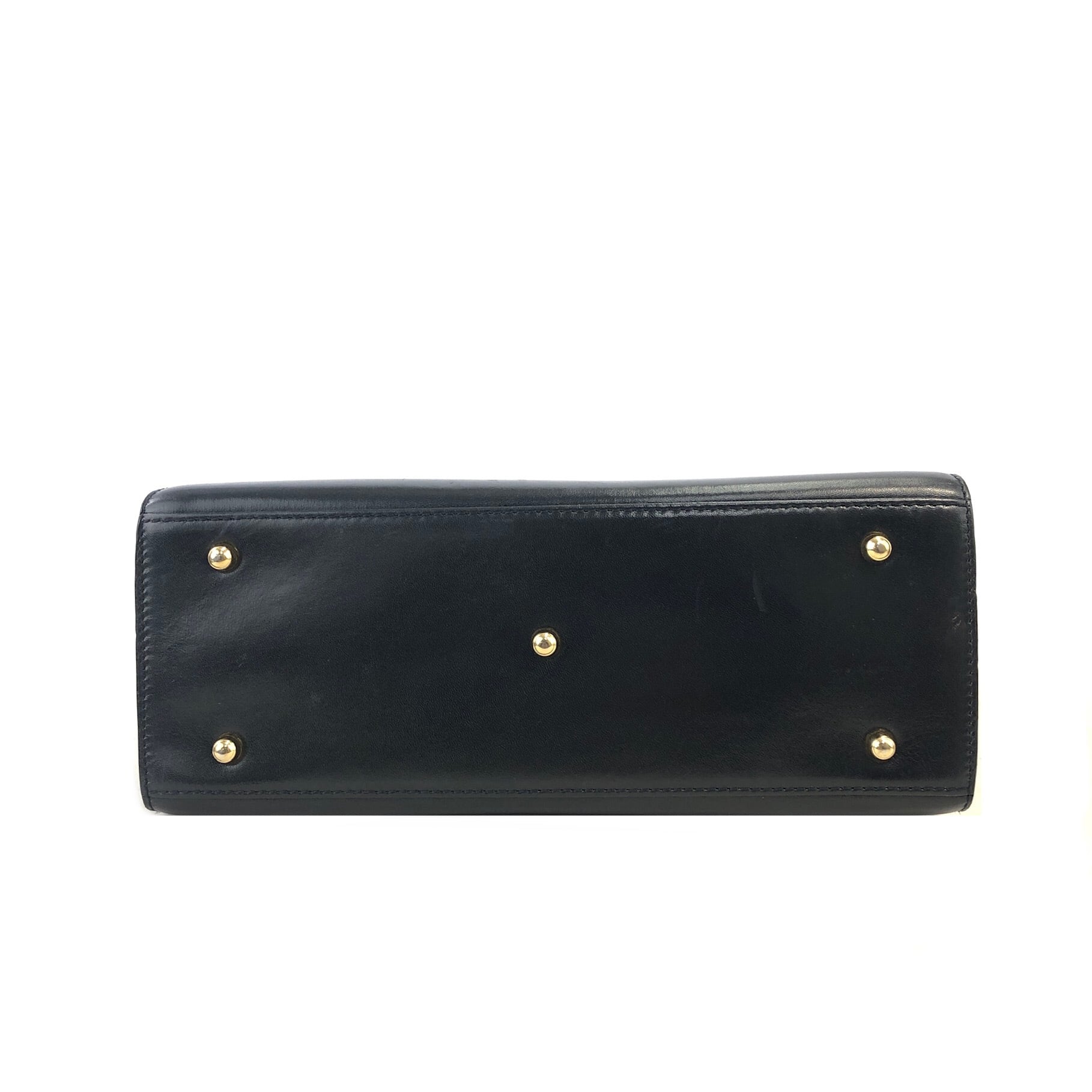 GUCCI グッチ レディロック カデナ ハンドバッグ ネイビー vintage