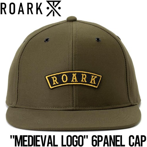 帽子 ストラップキャップ THE ROARK REVIVAL ロアークリバイバル MEDIEVAL LOGO 6PANEL CAP RHJ1010-ARM 日本代理店正規品