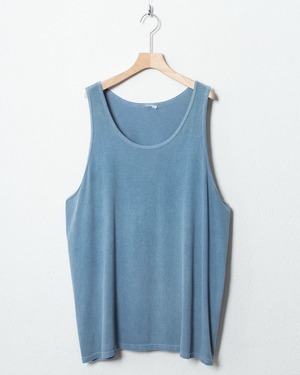 good faded blank tank-top / COLOR:LIGHT BLUE