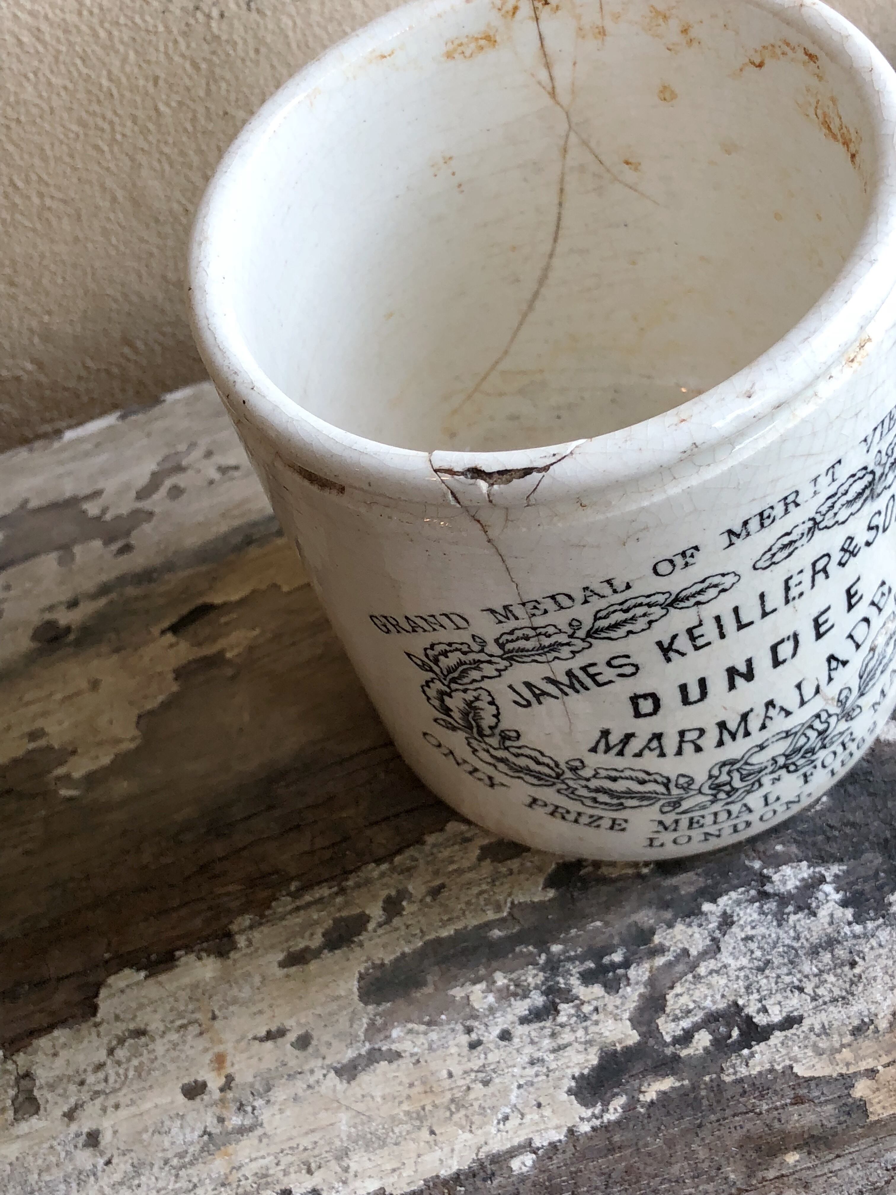 アンティーク マーマレイド ジャムポット フラワーショップあきの