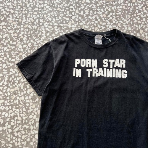 DELTA / 下ネタ message T-shirt size L