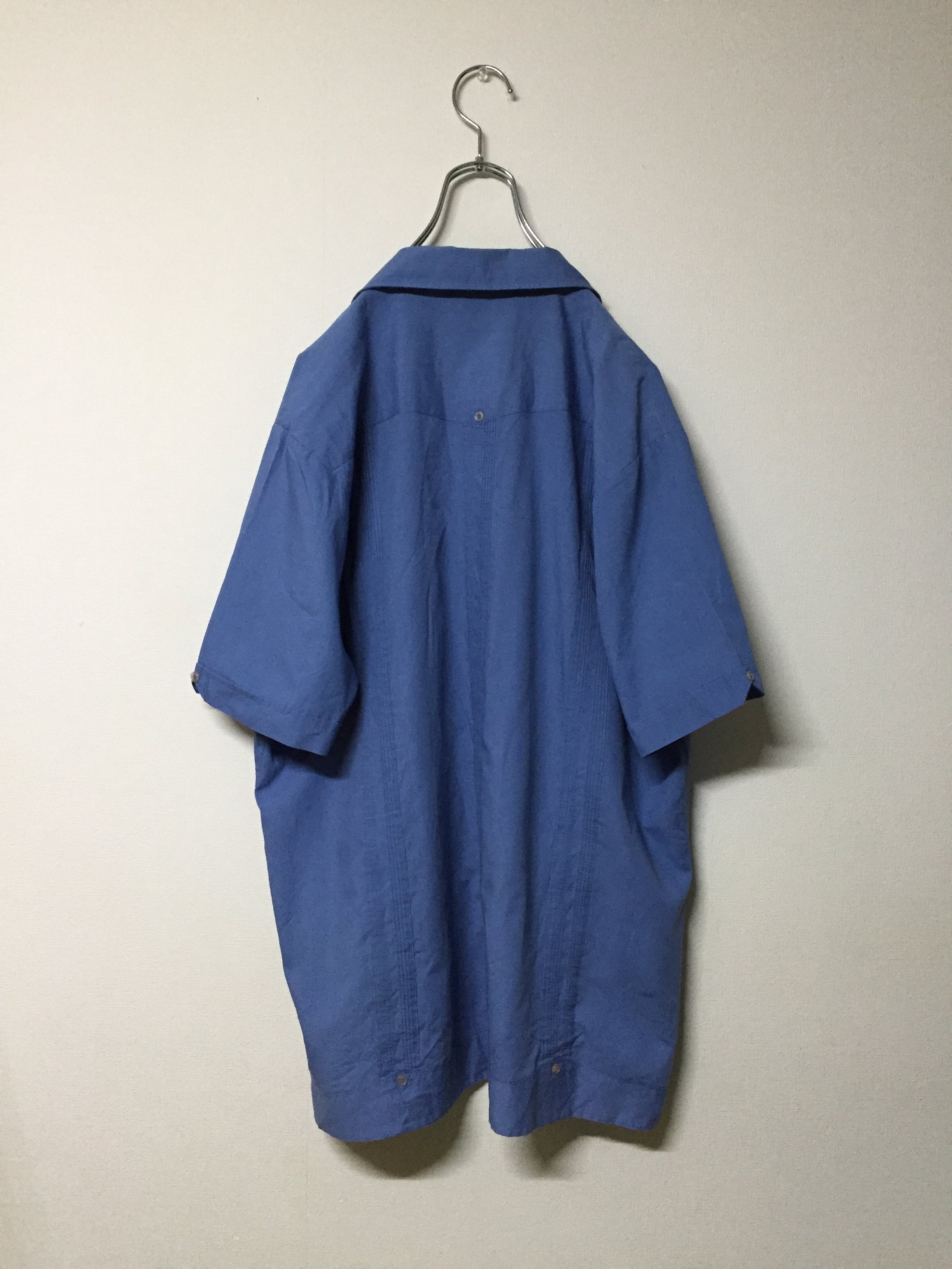 キューバシャツ 半袖 刺繍 | 古着屋 KafuCa