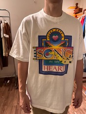 【90s USA製】"JESUS PUTS A SONG IN MY HEART" ヴィンテージTシャツ