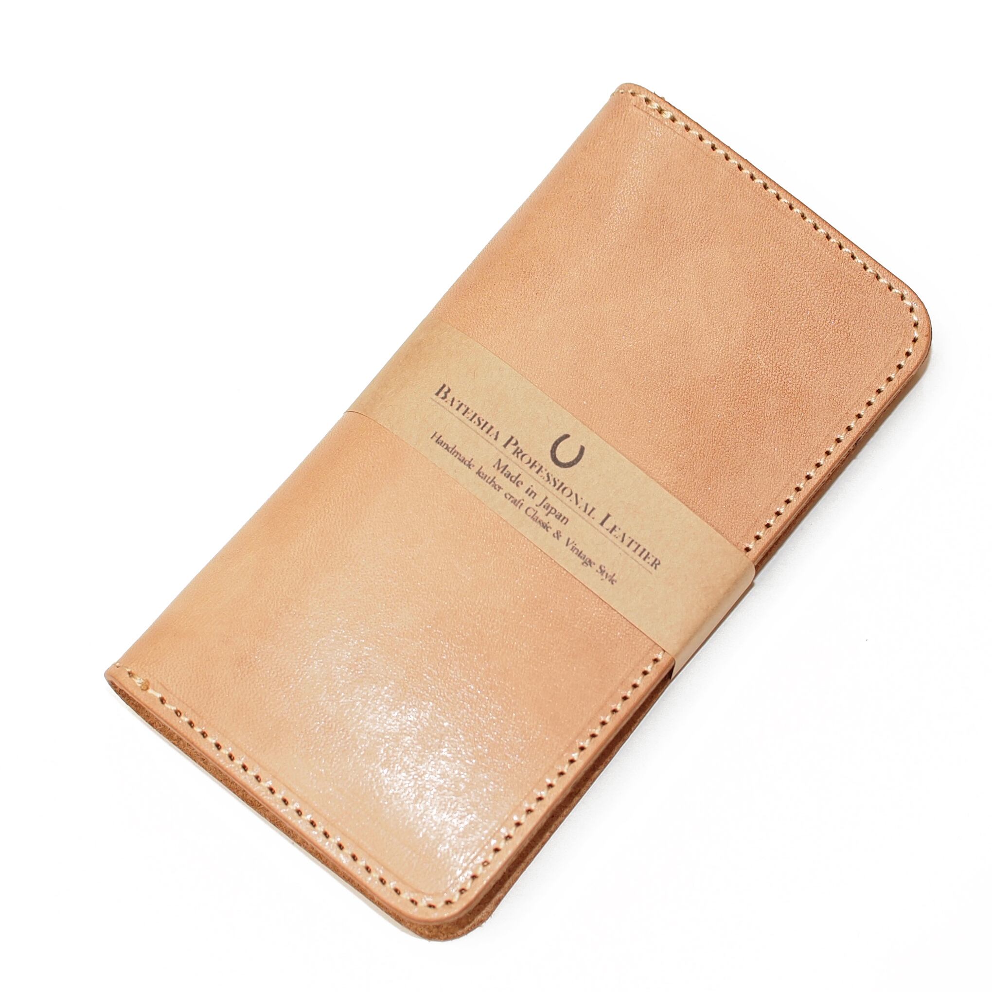 ほぼ全機種製作【栃木レザー牛革】手帳型スマホケース om-403 | 馬蹄舎  