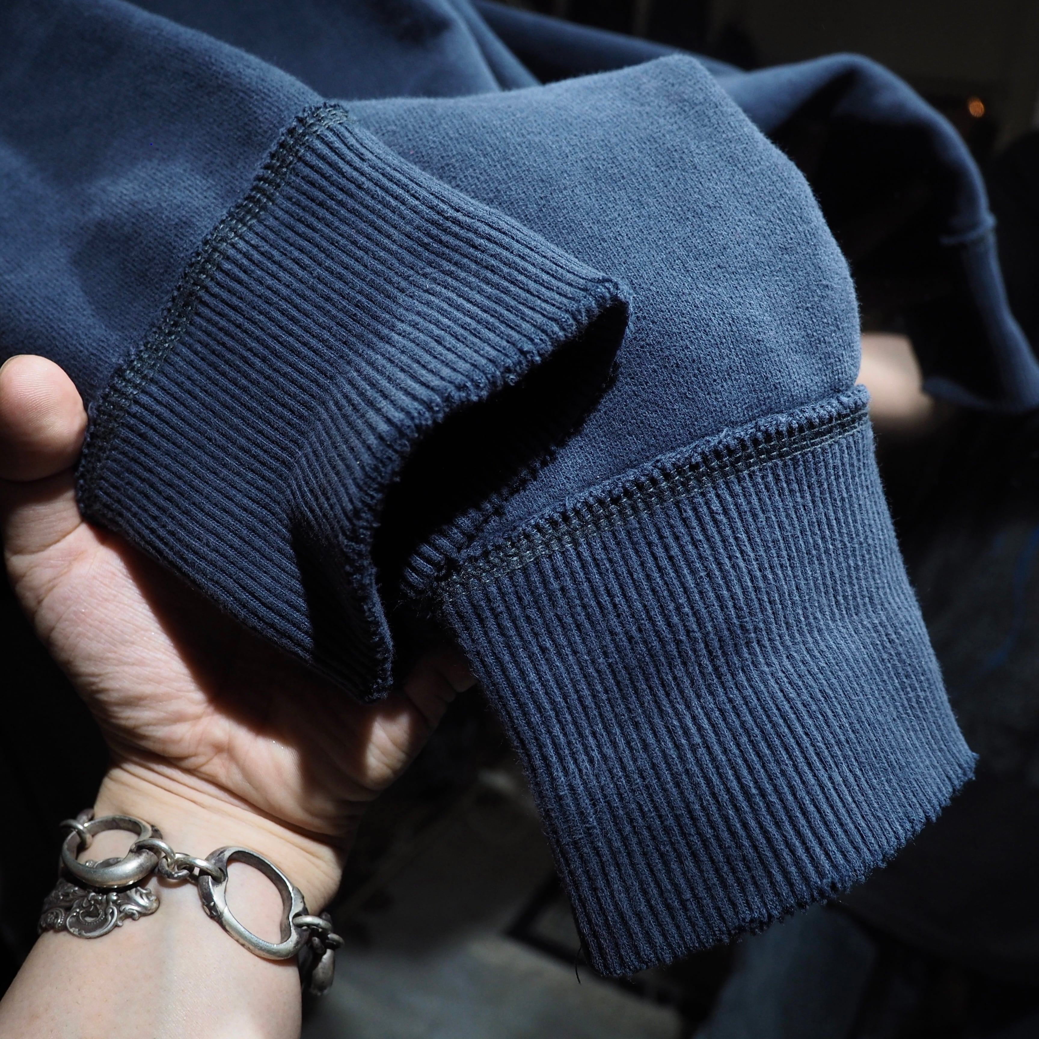 ” Abercrombie & Fitch ” 襤褸 Aging custom full zip Parker