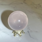 スターローズクォーツ*スフィア*天然石丸玉*インテリア*SP6