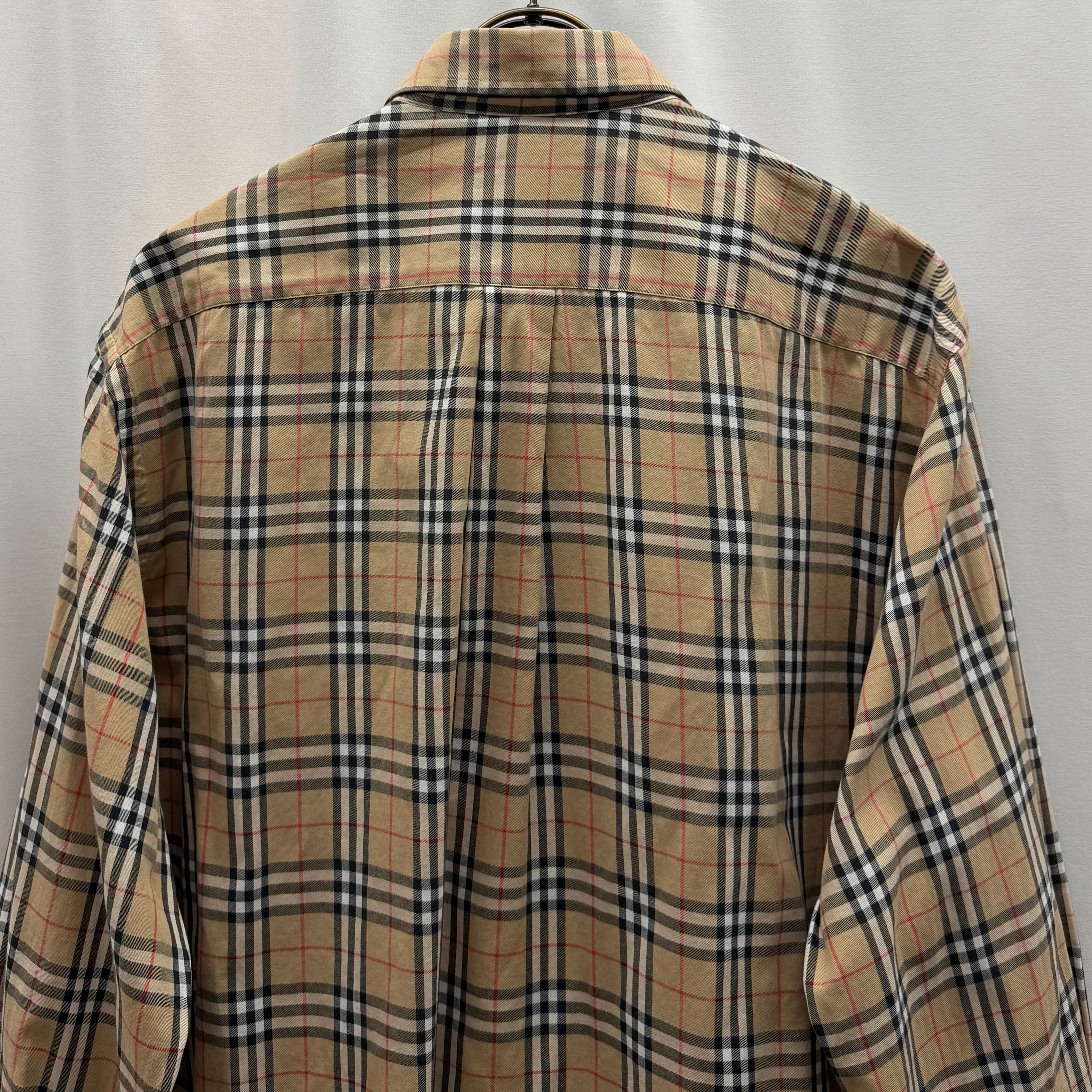 BURBERRYS】 90s shirt バーバリー シャツ チェック ノバチェック | no