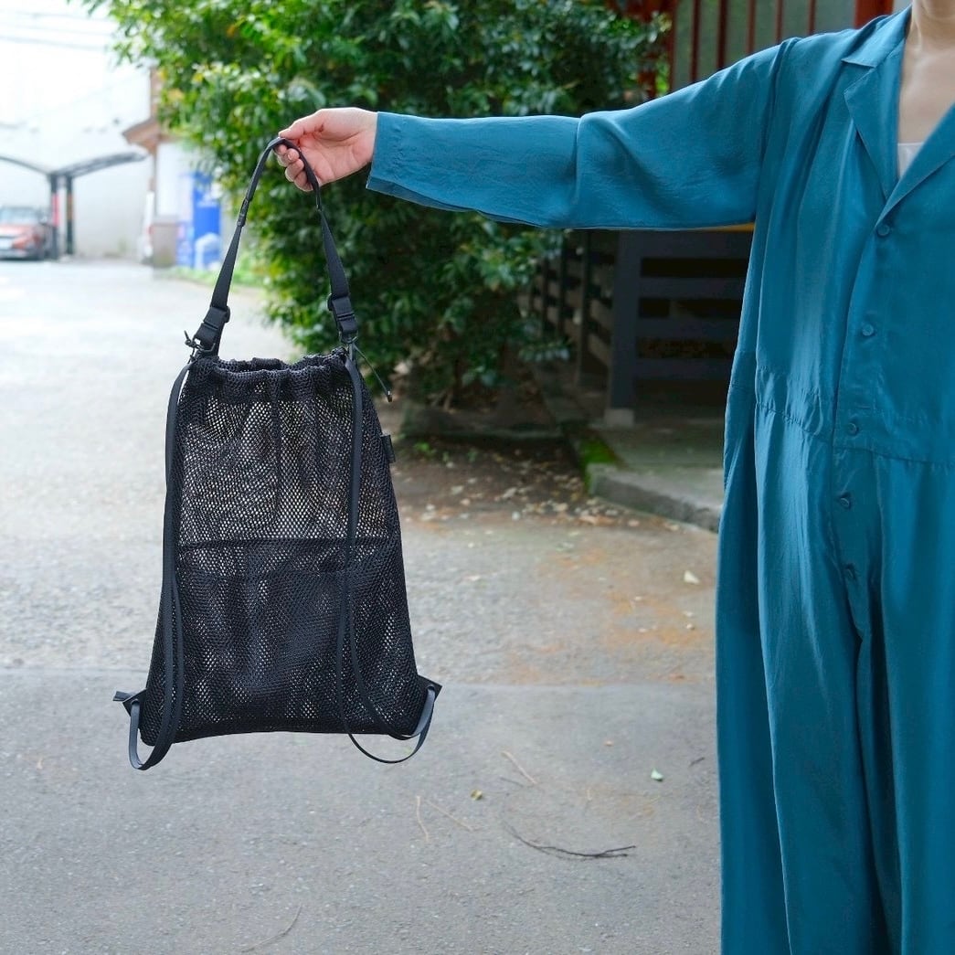 AMIACALVA(アミアカルヴァ) CORDURA NYLON 2WAY KNAPSACK(M) BLACK F-043M