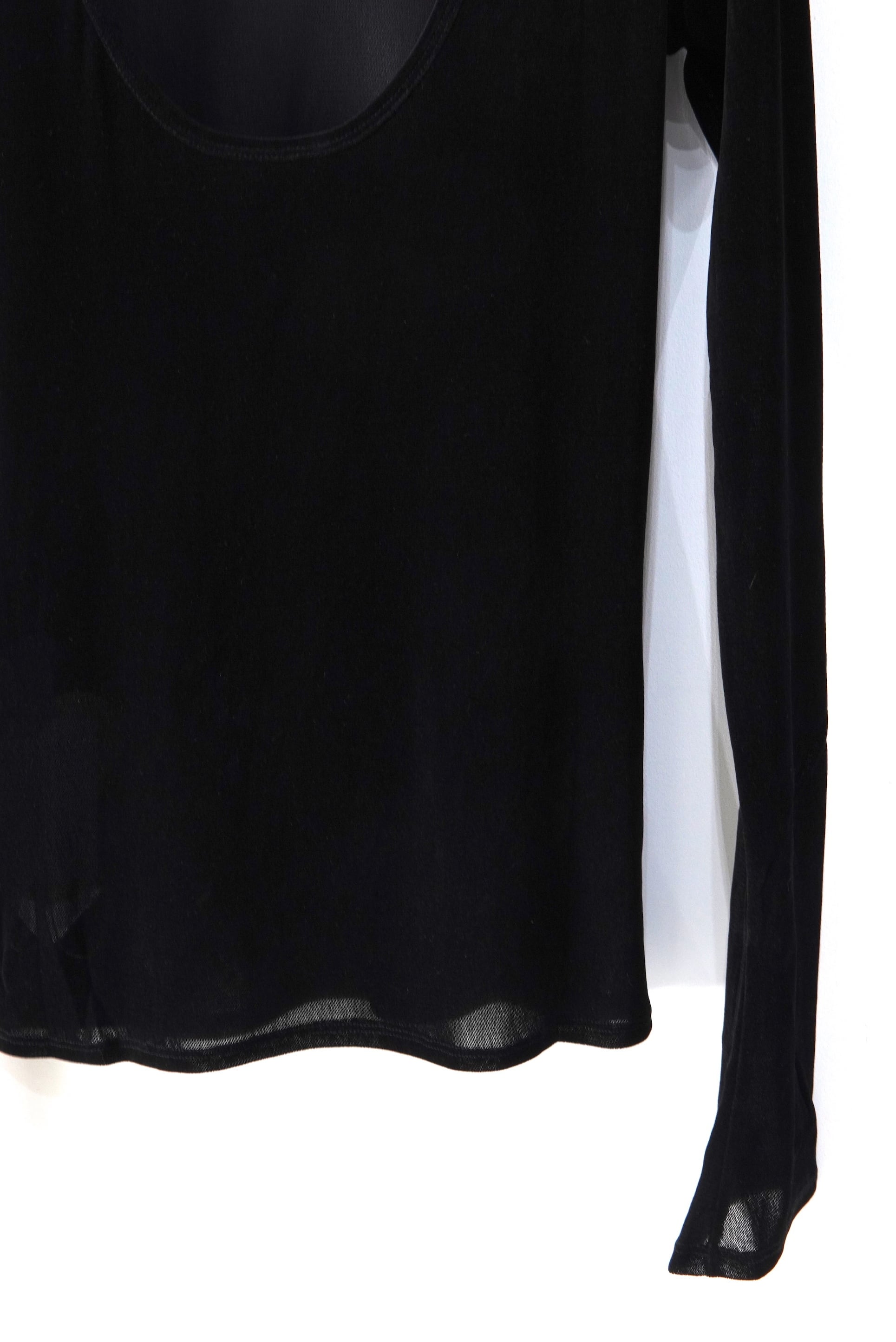 Re Stock !! little suzie / 2way Velvet Tulle Tops / BLACK | POETRY powered  by BASE