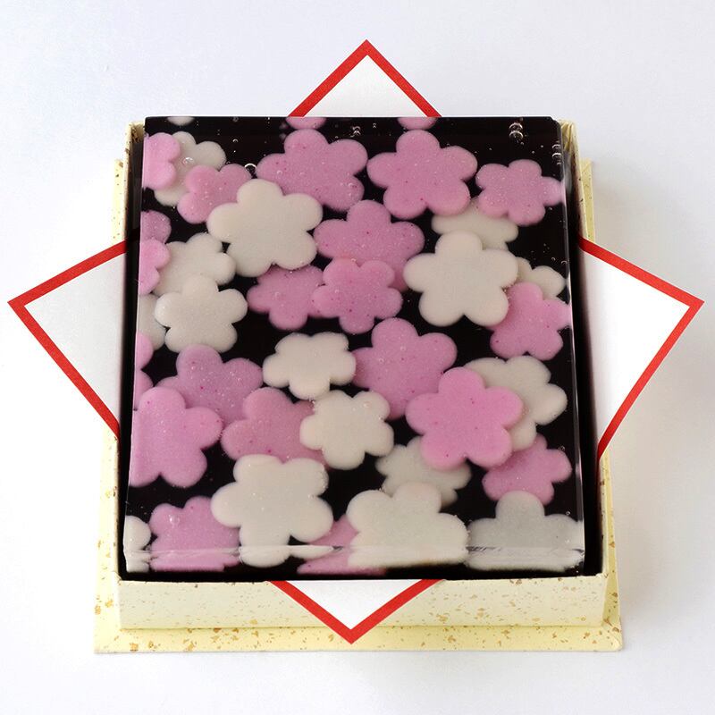 梅花清香(ばいかせいこう)(黒糖羊羹)