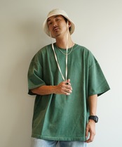 【#Re:room】WASHED VINTAGE COLOR T-SHIRTS［REC786］