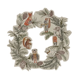 CORAL&TUSK「Tree Trimmers Wreath」動物モチーフ クリスマスリース (コーラル・アンド・タスク)