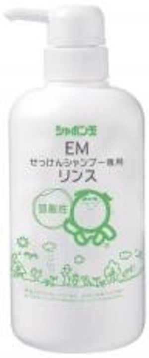 ＥＭせっけんシャンプー専用リンス ５２０ｍｌ　シャボン玉