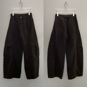 Stitch line volume curve cargo PT/khaki brown