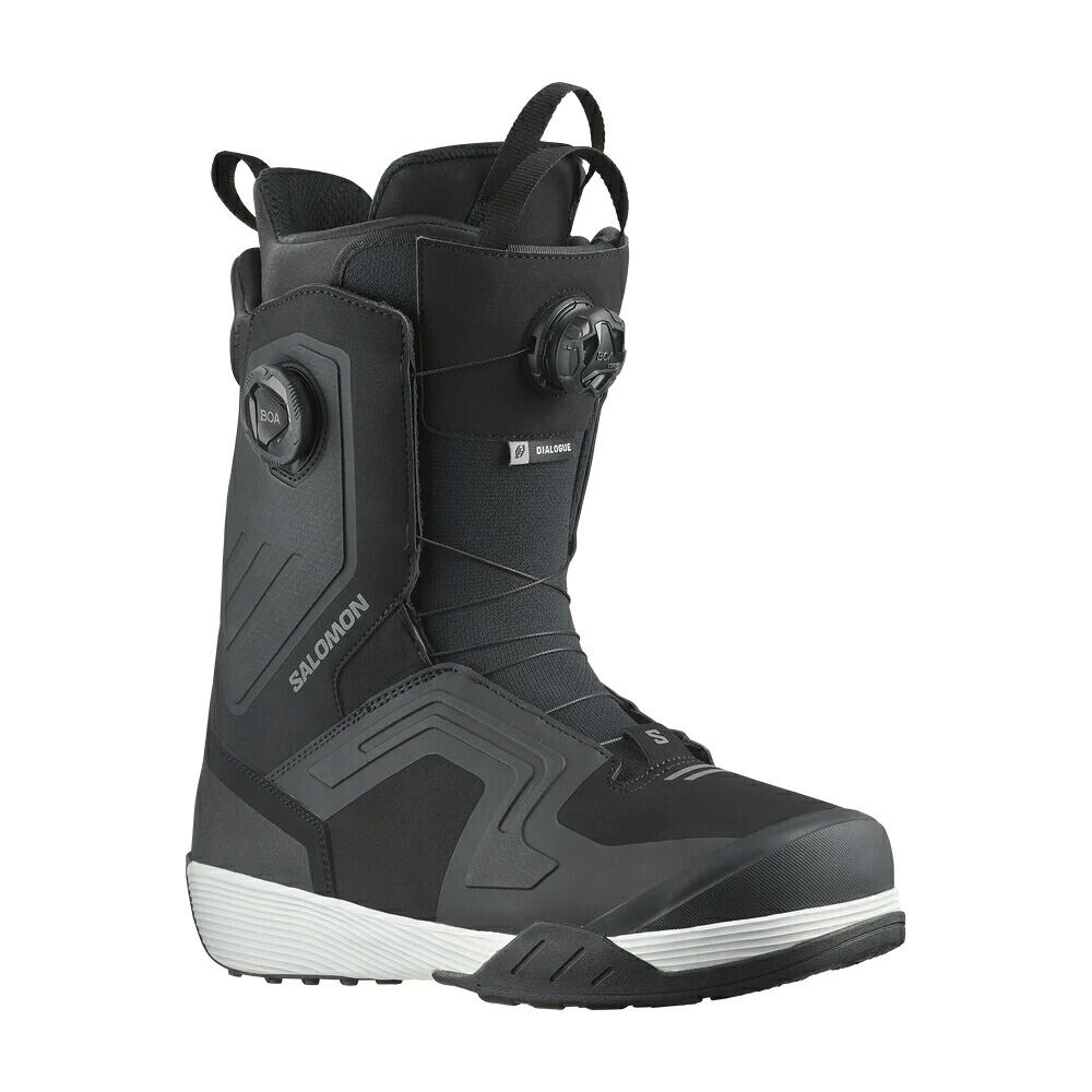 サロモン スノーボード ブーツ SALOMON DIALOGUE WIDE 25 サロモン ブーツ 25−26 SALOMON DIALOGUE DUAL BOA WIDE Black/Black
