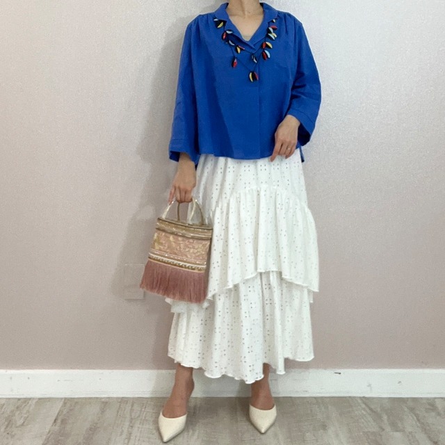 スキッパーブラウス　12000➕tax