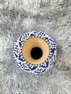 【Mサイズ】ひょうたん製シェケレ Shekere Raden Indigo