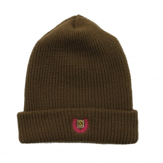 LAUREL WATCH CAP #BROWN