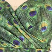 社交ダンス 衣装 ワンピース ドレス ブラック系 グリーン系 黒 緑 フォーエバーforever 孔雀 伸縮 パーティ 発表会 ダンス ストレッチ おしゃれ 孔雀柄 総柄 伸縮素材 伸びる 動きやすい パーティー用 ダンス用 発表会用 エレガント 大人 上品