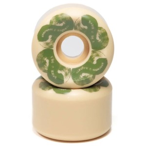 Loop hole wheels / MAGENTA BRUSH SR SHAPE / 98DUROMETER / 54mm / Art by SOY PANDAY