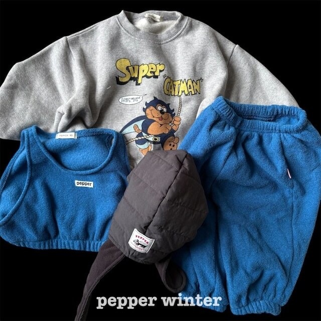 予約⌇pepper / Terry brushed jogger