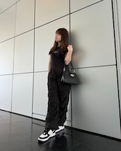 【X-girl】LOOSE FIT TUCK PANTS【エックスガール】