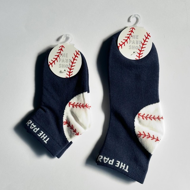 The Park Shop Ankle Ball Socks【14-24cm】Navy