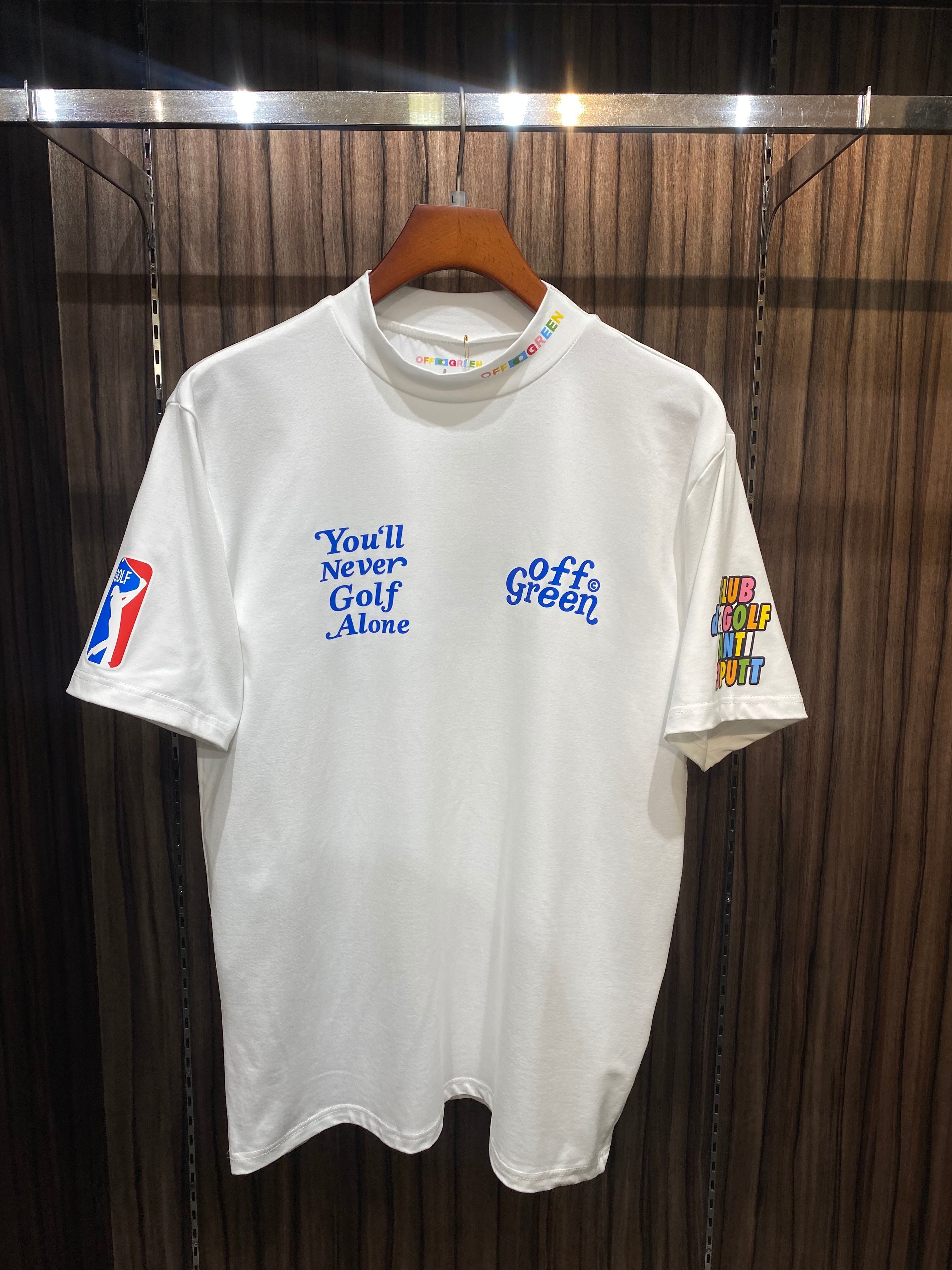 you”ll never golf alone モックネック | off-green.japan