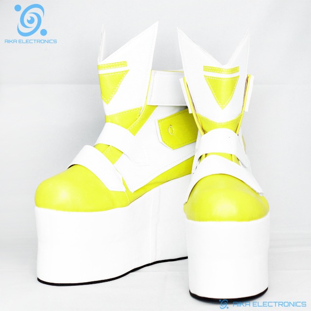 AIKA.ELE FUTURISM  SHOE 【YELLOW】／AIKA ELECTRONICS