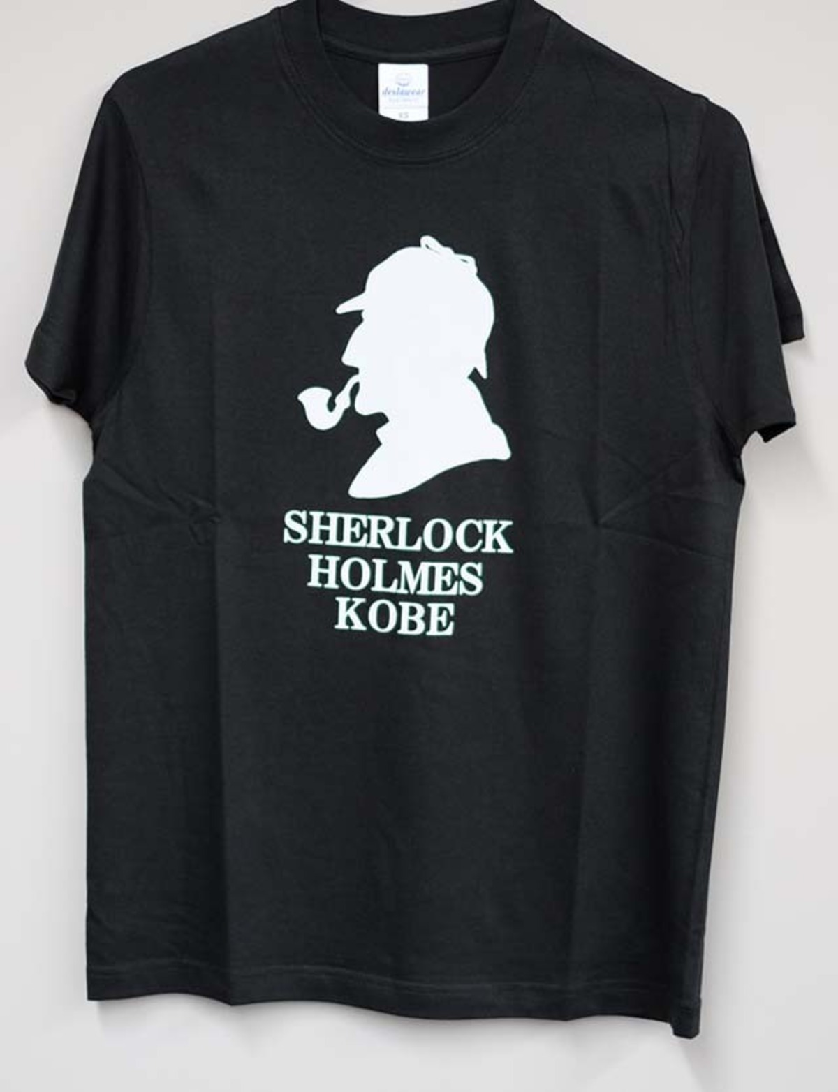 Tシャツ SHERLOCK HOLMES 黒 | KOBE GIFT